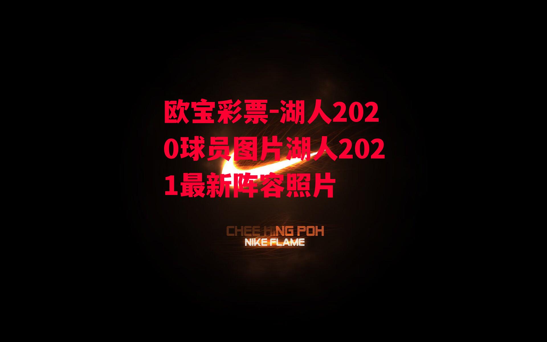 湖人2020球员图片湖人2021最新阵容照片